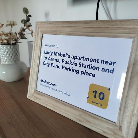 Lady Mabel'S Apartment Near To Arena, Puskas Stadion And City Park, With Guarded Parking Place ブダペスト エクステリア 写真